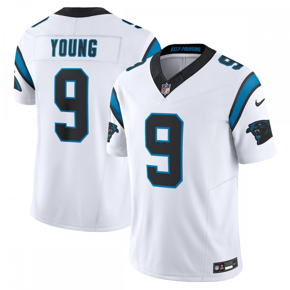 Bryce Young Carolina Panthers Nike Vapor F.U.S.E. Limited Jersey - White-GridironStore